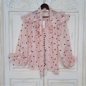 Zimmermann frill blouse. M (AU size 2)